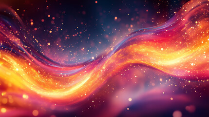 abstract background with space, Internet, information flow, data	
