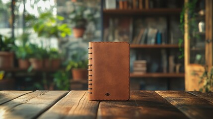 Personalized notebook with name engraving, professional stationery gift, 3D illustration