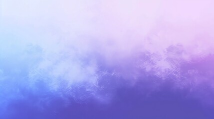 A soft, abstract background with a gradient of blue, purple, and white, resembling clouds or fog.