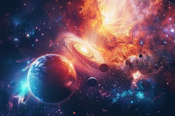 Beautiful Outer Space View