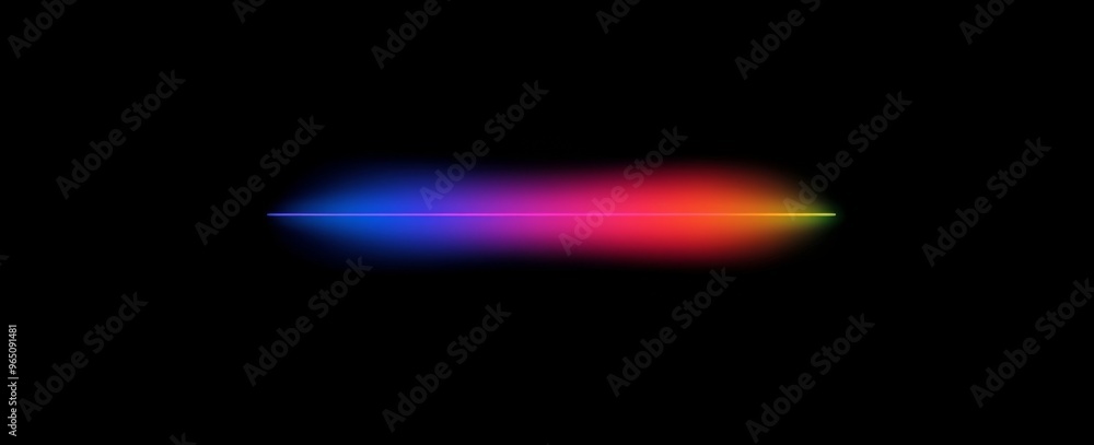 Poster Colorful Gradient Transitioning from Dark to Light with Soft Edges and Subtle Gradients on All-Black Background


