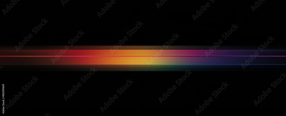 Poster colorful gradient transitioning from dark to light with soft edges and subtle gradients on all-black
