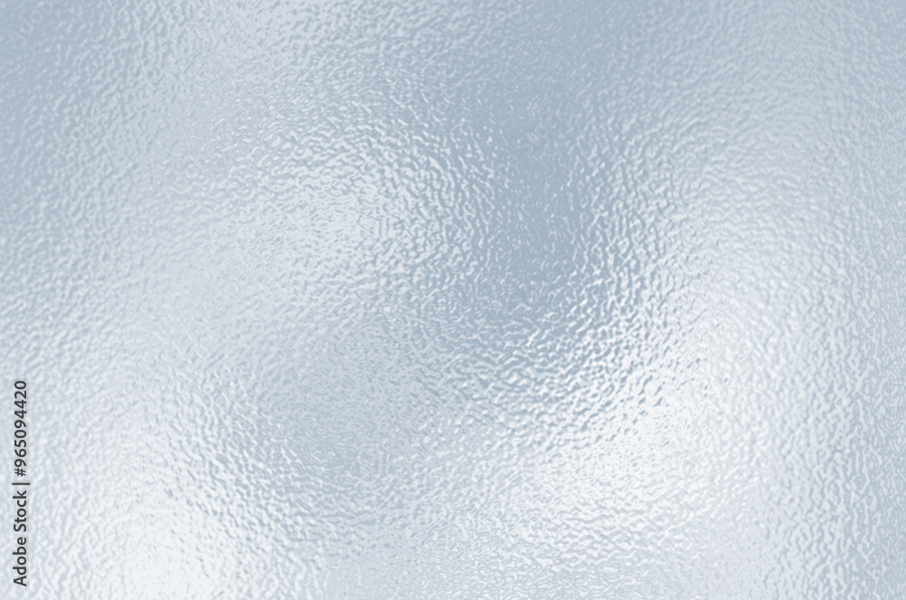 Poster soft blue foil glass texture background. abstract gradient bright light reflection and shiny rough t