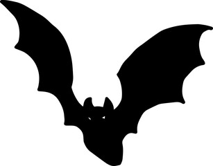 bat vampire wing halloween silhouette
