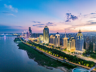 Fototapeta premium panorama of the city