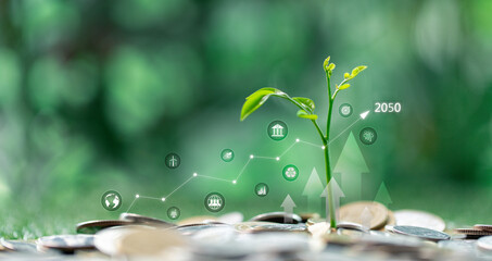 Green bonds are key ESG investment tool, enabling banks and businesses to finance the transition to low-carbon economy while supporting ecological sustainability. green, bond, esg, bank, business.