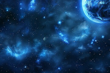 Obraz premium Beautiful Outer Space View