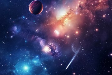 Beautiful Outer Space View