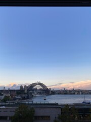 Naklejka premium Sydney harbour bridge