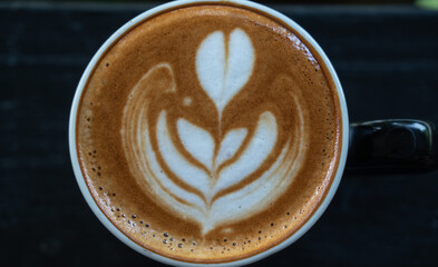 image of a cup of coffee Nothing like a good coffee to start the day. Hand-roasted coffee, authentic coffee