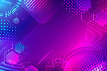 Modern abstract shapes concept design background. Geometric shapes. Abstract gradient color background.