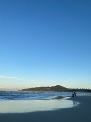 Fototapeta premium beach at sunset