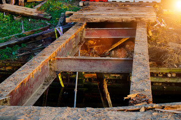 Repair countryside Bridge in poor condition