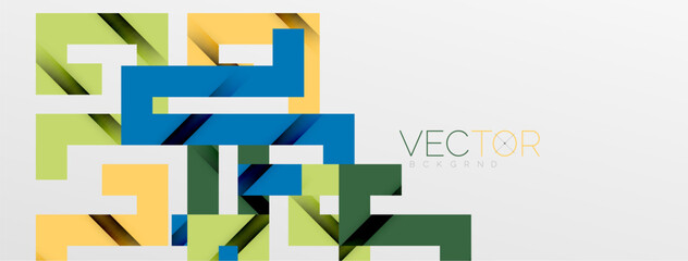 Color bend lines with shadow texture effect. Vector Illustration For Wallpaper, Banner, Background, Card, Book Illustration, landing page