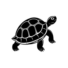 turtle silhouette vector illustration sublimation