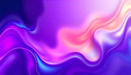 Naklejka premium Purple and blue colour hologram wallpaper background