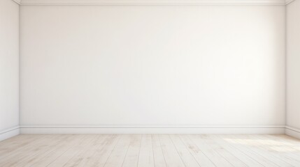 白いシンプルな部屋