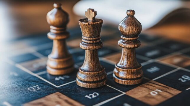 Close-up of a business plan with competitor analysis and market trends, strategic insights