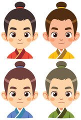 Traditional Chinese Avatar Illustrations