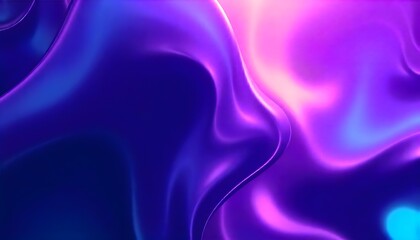 3D modern wallpaper background is made up of a 3d holographic liquid wave, iridescent chrome fluid silk, and neon metal gradient effects.