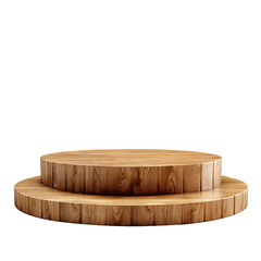 Stylish Wooden Display Stands Perfect for Showcasing Products in a Modern Setting with a Clean and Minimalistic Aesthetic