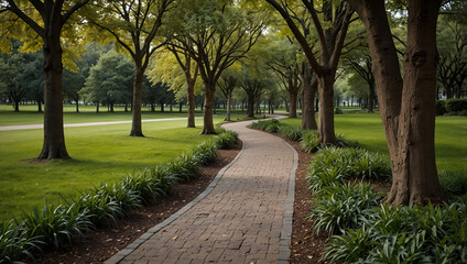 Fototapeta premium path in the park