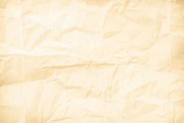 Crumpled brown paper texture. Abstract background and texture for design.