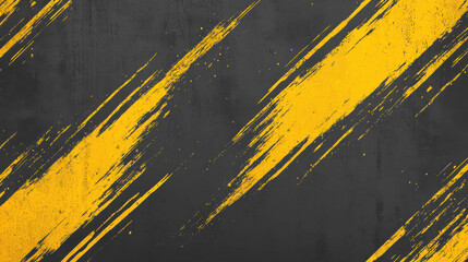 Vibrant black and yellow abstract background with a grunge texture, perfect for contemporary design projects and graphics.