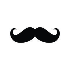 unique and very characterful mustache vector suitable for mustache grower and men's designs