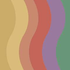 Abstract background from colored shaped lines