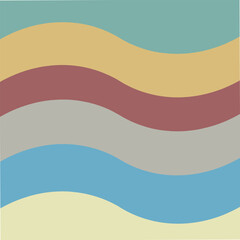 Abstract background from colored shaped lines