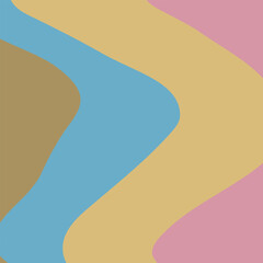 Abstract background from colored shaped lines
