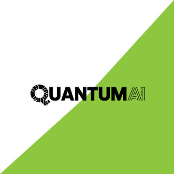 Quantum AI Vector Illustrated Logo Template