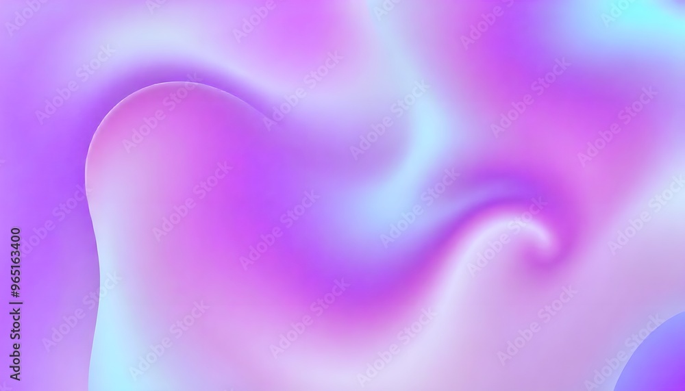 Wall mural fluid colors abstract hologram gradient background suitable for computer wallpaper