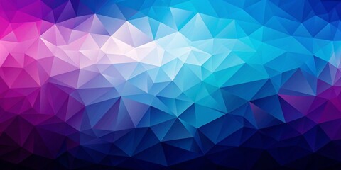 Obraz premium Abstract Low Poly Gradient Background, Blue, Purple, Geometric, background , gradient , design