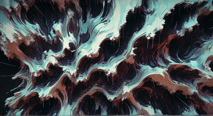 Obraz premium abstract background with bubbles