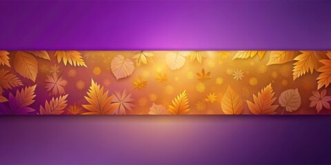 Autumn Leaves on Purple Background, Fall Foliage, Autumnal Decor, Thanksgiving , fall, leaves, purple