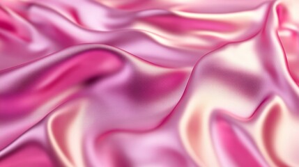 Obraz premium Pink satin fabric background
