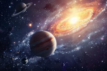 Beautiful Outer Space View
