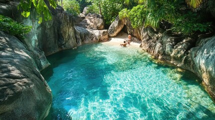 Naklejka premium Tropical Escape 