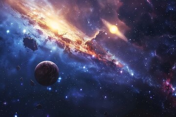 Beautiful Outer Space View