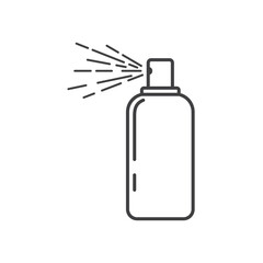 perfume bottle icon vector element design template