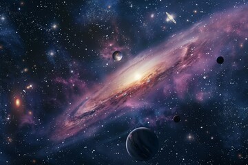 Beautiful Outer Space View