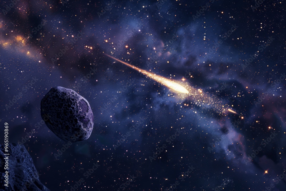 Wall mural beautiful outer space view