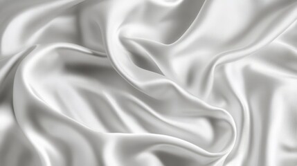 Obraz premium White satin fabric background