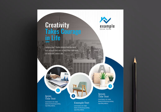 Corporate Real Estate Business Flyer Template