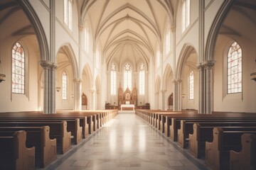 Fototapeta premium Beautiful church architecture building worship.