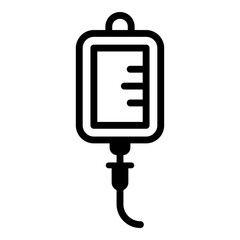 Infuse icon, iv bag icon