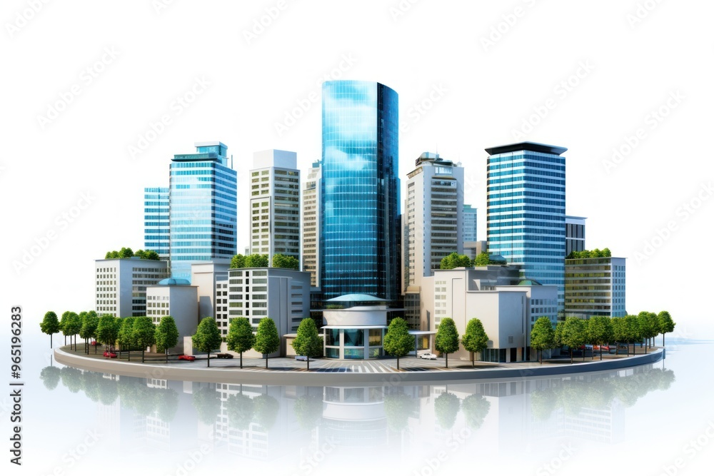 Poster building city architecture metropolis. image by rawpixel.
