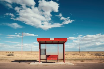 Sky architecture furniture outdoors.